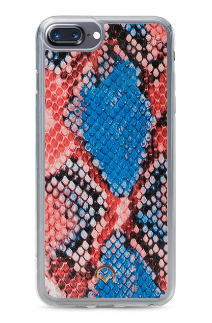 Mobilize 2In1 Gelly Velvet Clutch For Apple Iphone 6 Plus/6S Plus/7 Plus/8 Plus Coral Snake - Essentify