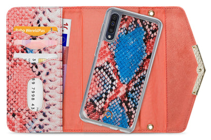 Mobilize 2In1 Gelly Velvet Clutch For Samsung Galaxy A30S/A50 Coral Snake - Essentify