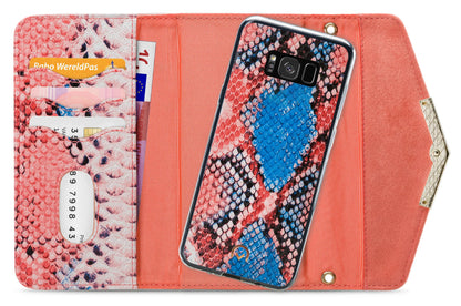 Mobilize 2In1 Gelly Velvet Clutch For Samsung Galaxy S8 Coral Snake - Essentify