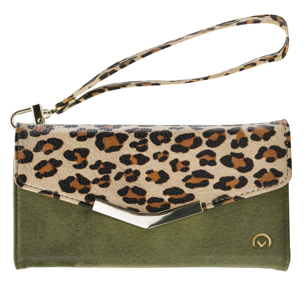 Mobilize 2In1 Gelly Clutch For Apple Iphone 6 Plus/6S Plus/7 Plus/8 Plus Green Leopard - Essentify