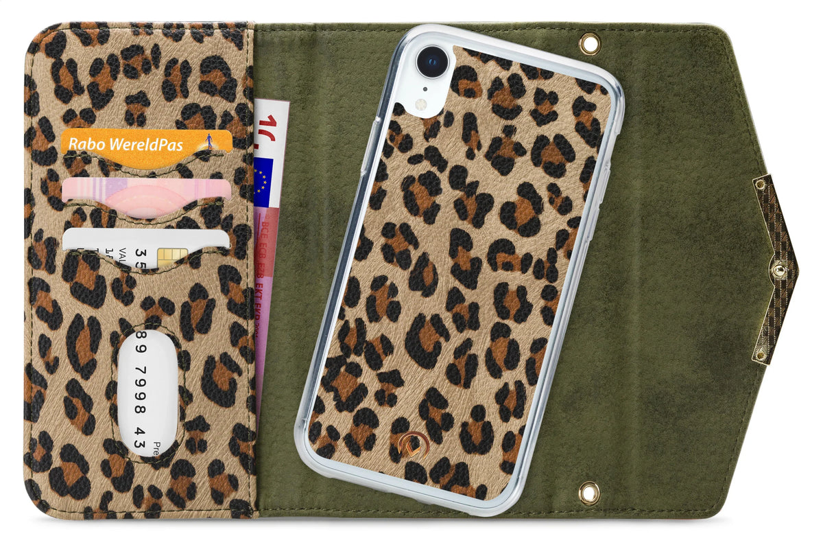 Mobilize 2In1 Gelly Clutch For Apple Iphone Xr Green Leopard - Essentify