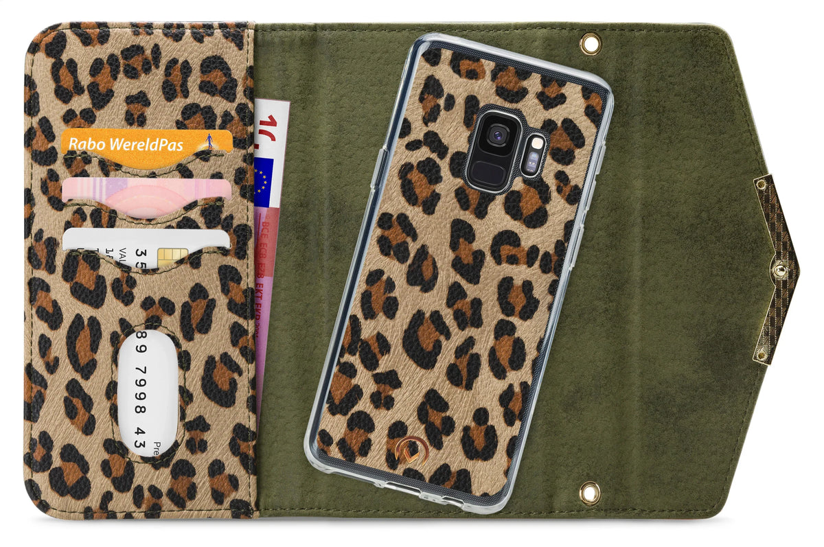Mobilize 2In1 Gelly Clutch For Samsung Galaxy S9 Green Leopard - Essentify