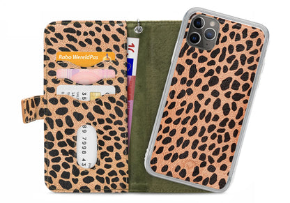 Mobilize 2In1 Gelly Zipper Case Apple Iphone 11 Pro Max Olive/Leopard - Essentify