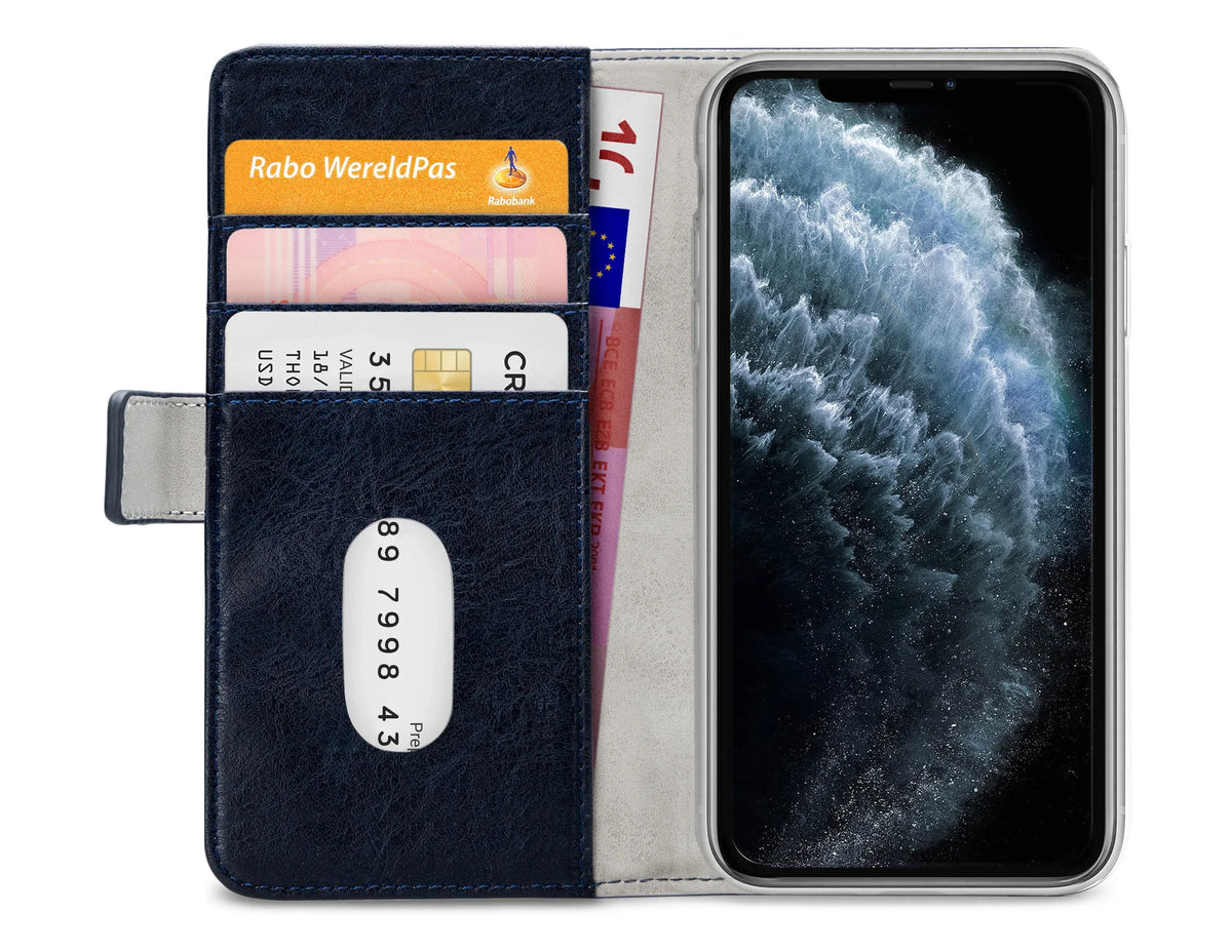 Mobilize Elite Gelly Wallet Book Case Apple Iphone 11 Pro Max Blue - Essentify