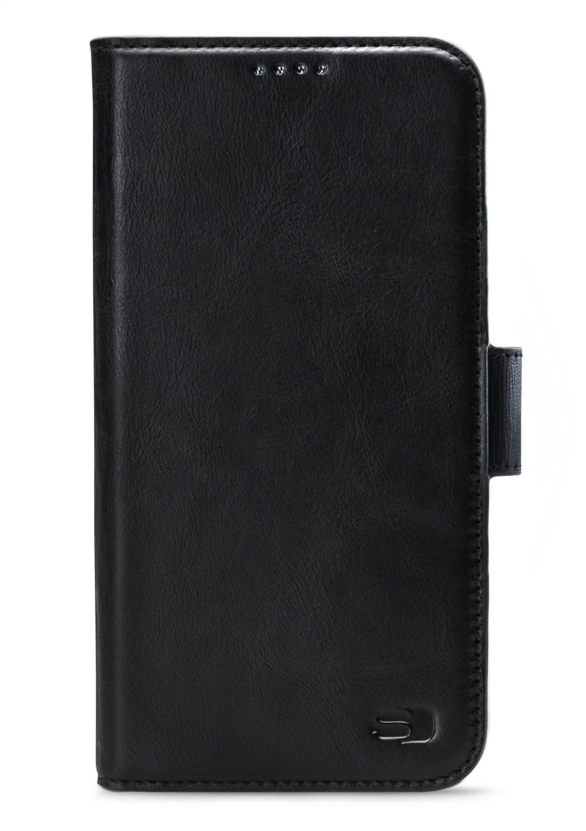 Senza Pure Leather Wallet Apple Iphone 11 Pro Max Deep Black - Essentify
