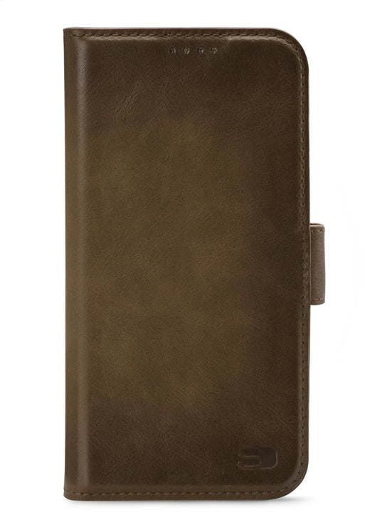 Senza Desire Leather Wallet Apple Iphone 11 Pro Max Burned Olive - Essentify