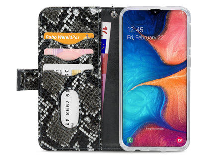 Mobilize 2In1 Gelly Zipper Case Samsung Galaxy A20E Black/Snake