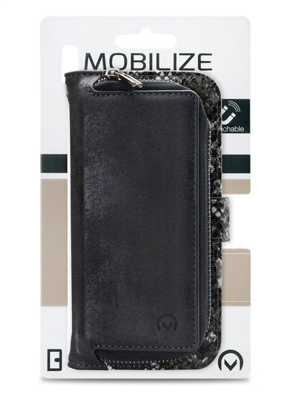 Mobilize 2In1 Gelly Zipper Case Samsung Galaxy A20E Black/Snake
