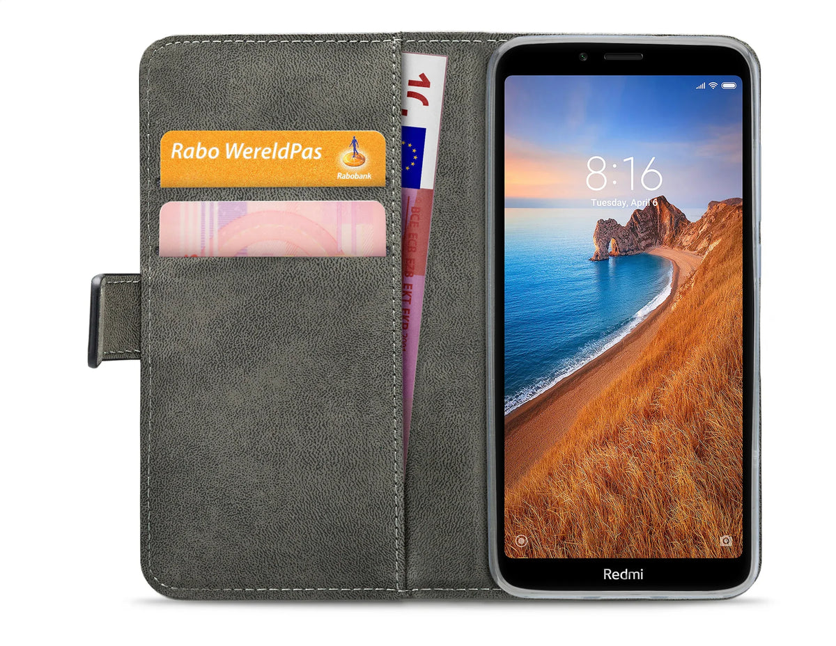 Mobilize Classic Gelly Wallet Book Case Xiaomi Redmi 7A Black - Essentify