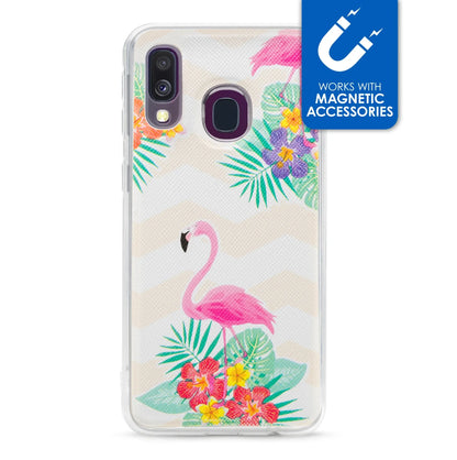 My Style Magneta Case For Samsung Galaxy A40 Flamingo - Essentify