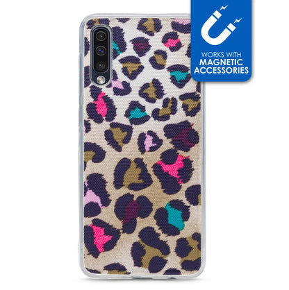 My Style Magneta Case For Samsung Galaxy A30S/A50 Colorful Leopard - Essentify
