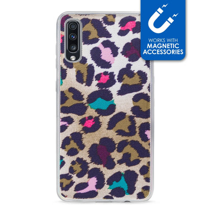 My Style Magneta Case For Samsung Galaxy A70 Colorful Leopard - Essentify