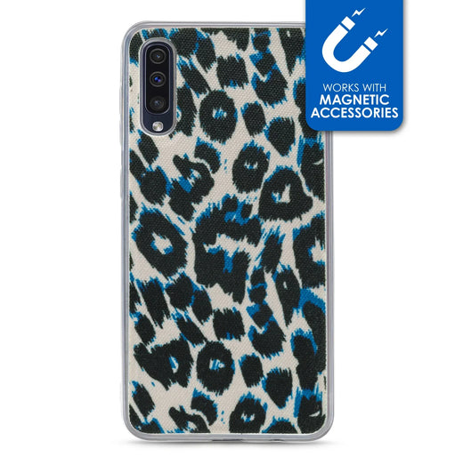 My Style Magneta Case For Samsung Galaxy A30S/A50 Blue Leopard - Essentify