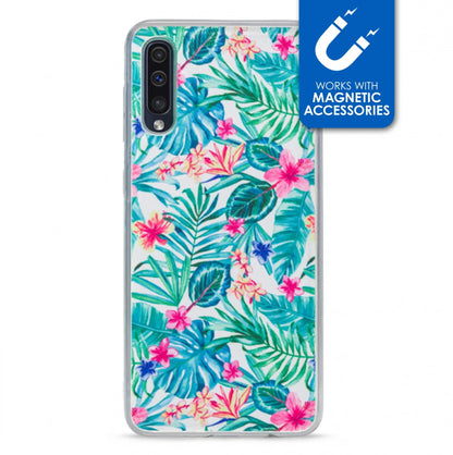My Style Magneta Case For Samsung Galaxy A30S/A50 White Jungle - Essentify