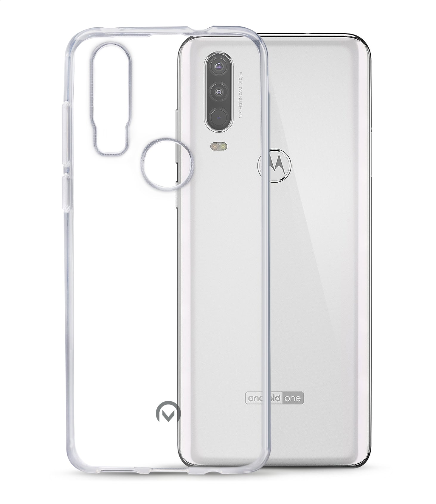 Mobilize Gelly Case Motorola One Action Clear