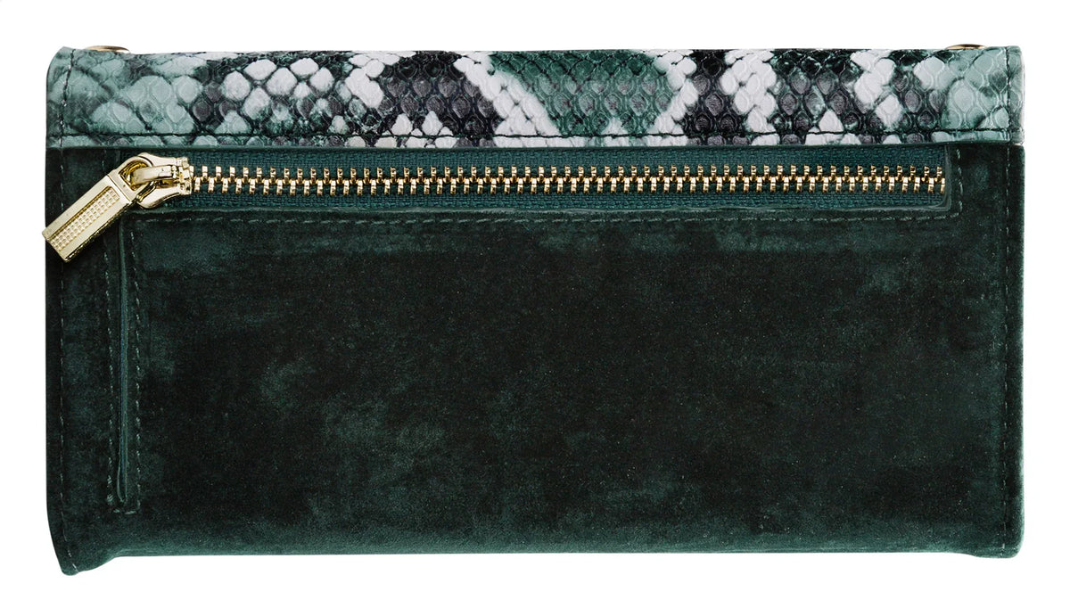 Mobilize 2In1 Gelly Velvet Clutch For Apple Iphone 11 Pro Green Snake - Essentify