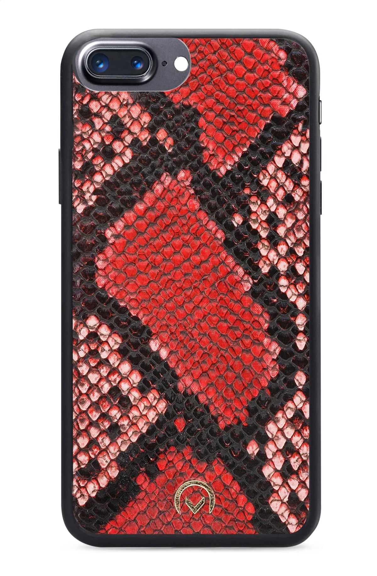 Mobilize 2In1 Gelly Velvet Clutch For Apple Iphone 6 Plus/6S Plus/7 Plus/8 Plus Red Snake - Essentify