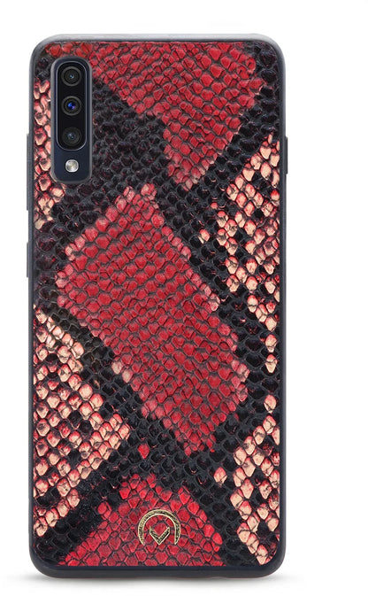 Mobilize 2In1 Gelly Velvet Clutch For Samsung Galaxy A30S/A50 Red Snake - Essentify