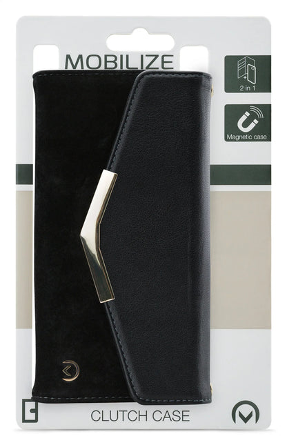 Mobilize 2In1 Gelly Velvet Clutch For Apple Iphone Xr Deep Black - Essentify