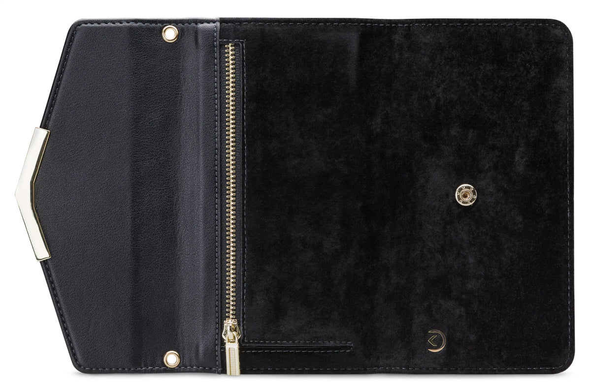 Mobilize 2In1 Gelly Velvet Clutch For Apple Iphone 11 Pro Max Deep Black - Essentify