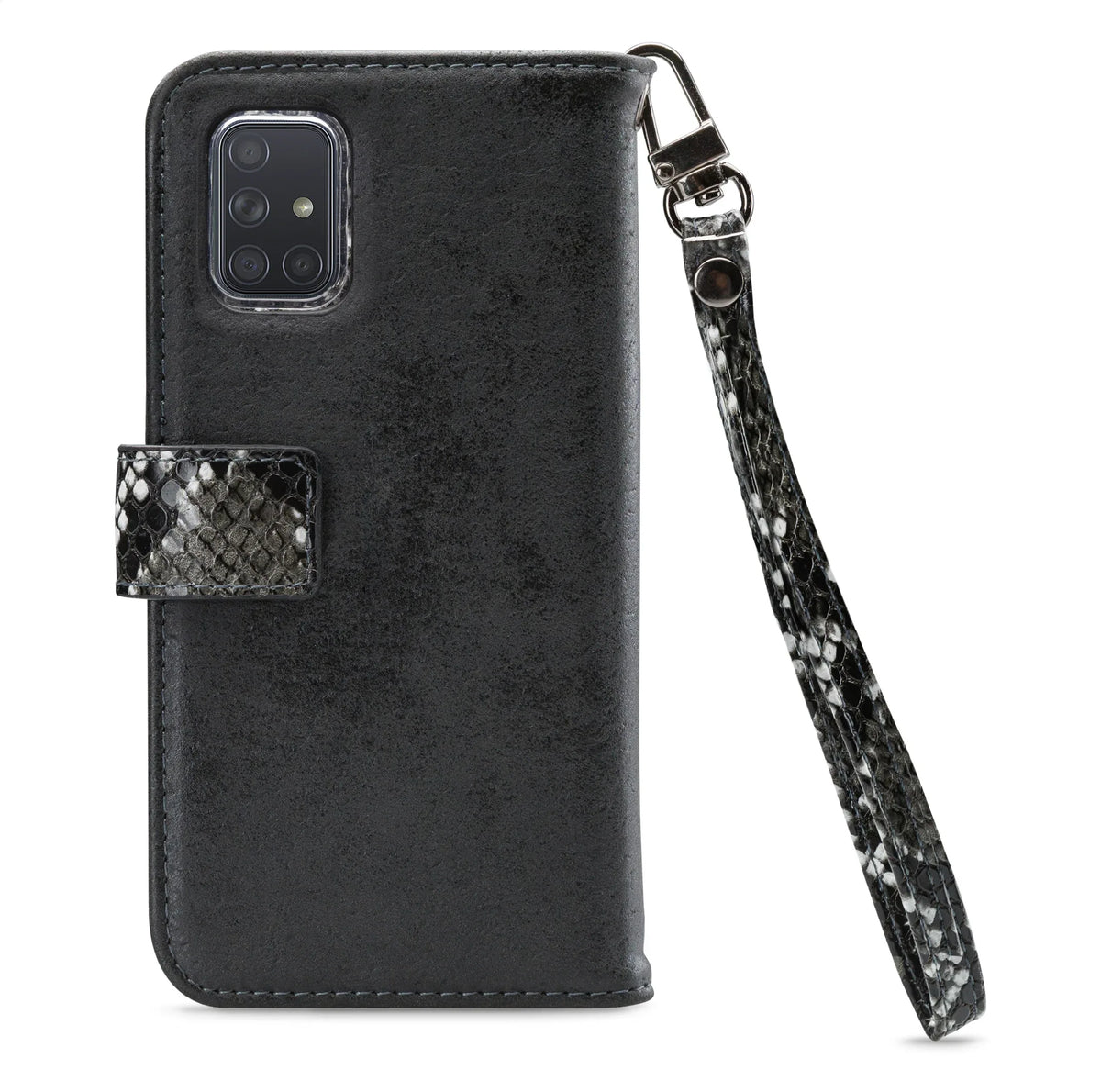 Mobilize 2In1 Gelly Zipper Case Samsung Galaxy A71 Black/Snake - Essentify
