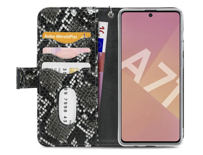 Mobilize 2In1 Gelly Zipper Case Samsung Galaxy A71 Black/Snake - Essentify