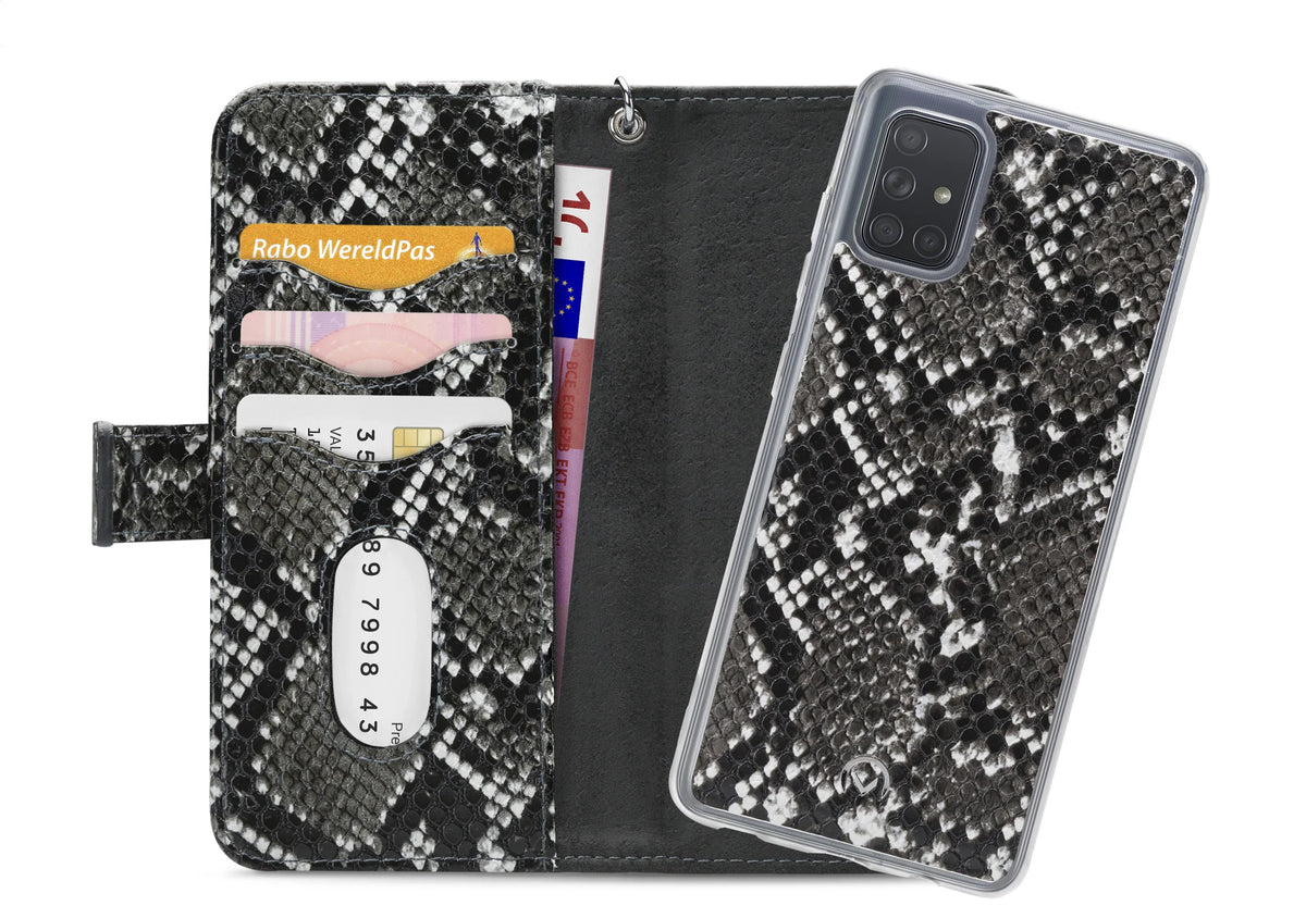 Mobilize 2In1 Gelly Zipper Case Samsung Galaxy A71 Black/Snake - Essentify