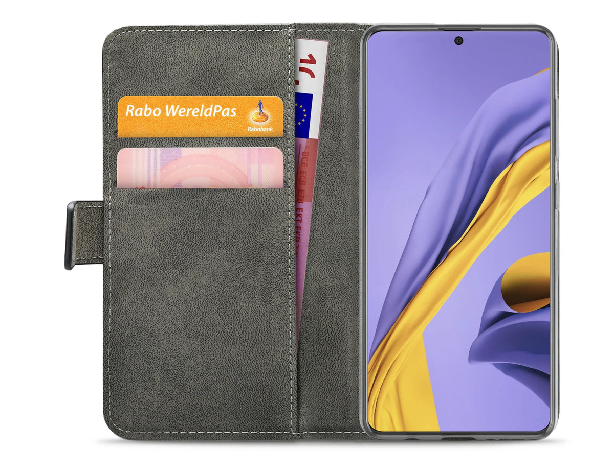 Mobilize Classic Gelly Wallet Book Case Samsung Galaxy A51 Black - Essentify