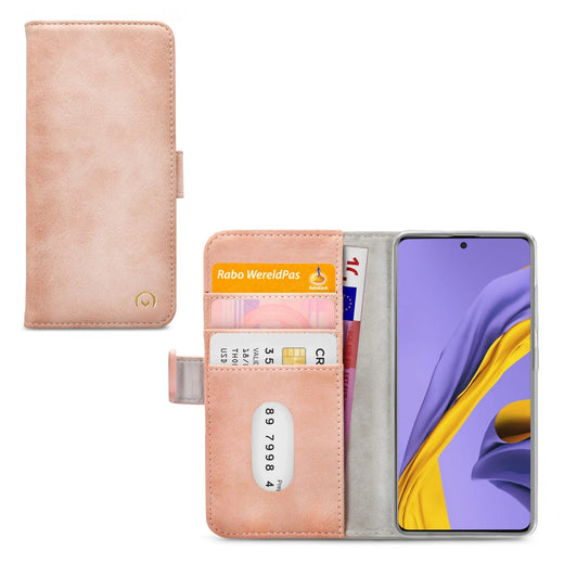Mobilize Elite Gelly Wallet Book Case Samsung Galaxy A71 Soft Pink - Essentify