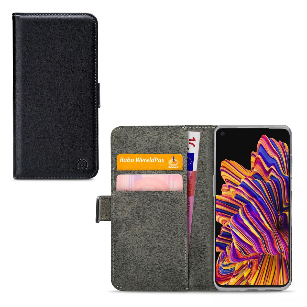 Mobilize Classic Gelly Wallet Book Case Samsung Galaxy Xcover Pro Black - Essentify