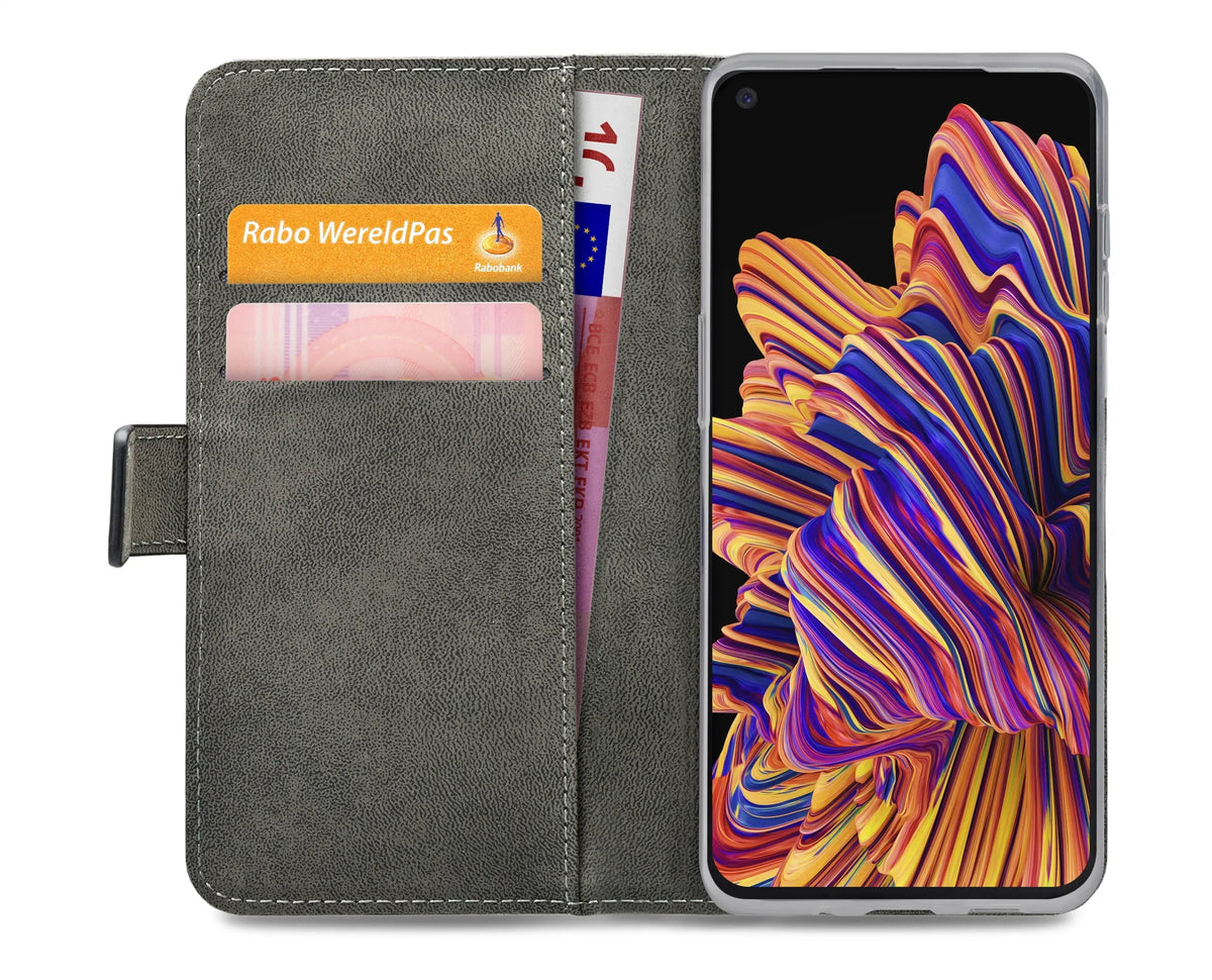 Mobilize Classic Gelly Wallet Book Case Samsung Galaxy Xcover Pro Black - Essentify