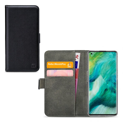 Mobilize Classic Gelly Wallet Book Case Oppo Find X2 Black - Essentify