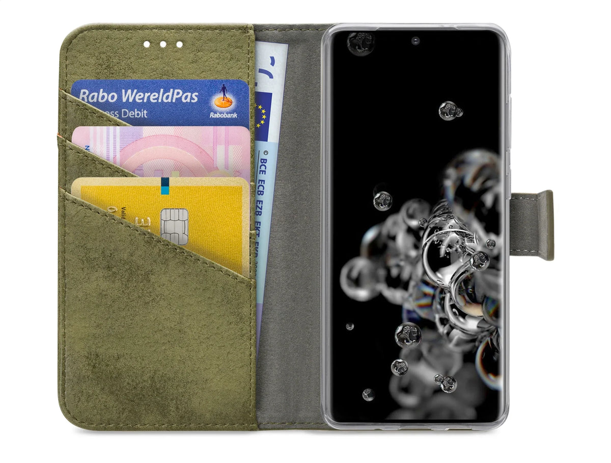 My Style Flex Wallet For Samsung Galaxy S20 Ultra/S20 Ultra 5G Olive - Essentify