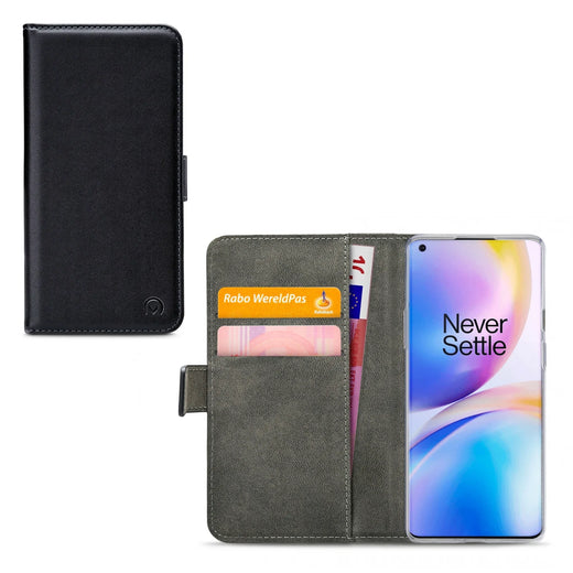 Mobilize Classic Gelly Wallet Book Case Oneplus 8 Pro Black - Essentify