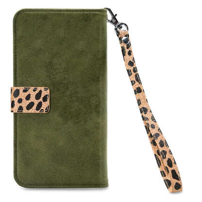 Mobilize 2In1 Gelly Zipper Case Samsung Galaxy A41 Olive/Leopard - Essentify