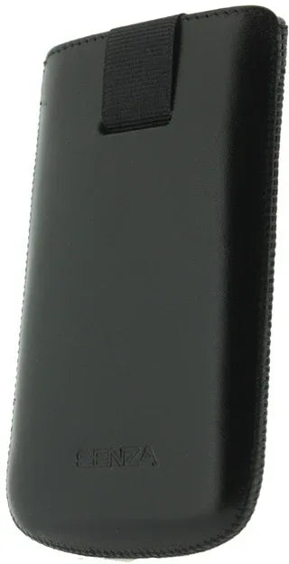 Senza Leather Slide Case Black Size S - Essentify