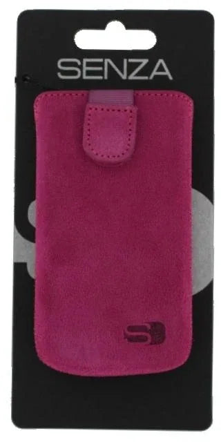 Senza Suede Slide Case Hot Pink Size S - Essentify