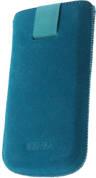Senza Suede Slide Case Deep Turquoise Size M - Essentify