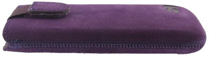 Senza Suede Slide Case Velvet Purple Size Xxl - Essentify