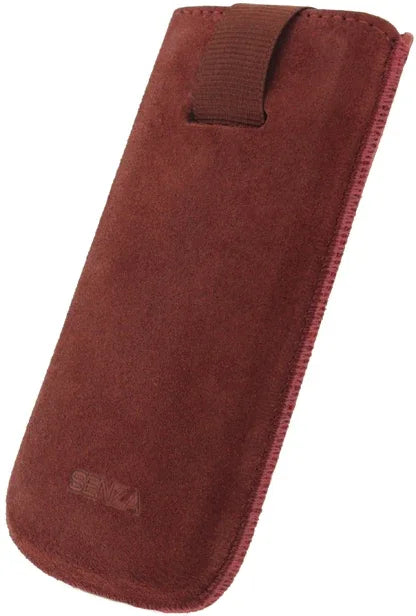 Senza Suede Slide Case Rusty Red Size M - Essentify