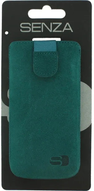 Senza Suede Slide Case Coral Green Size M-Large - Essentify