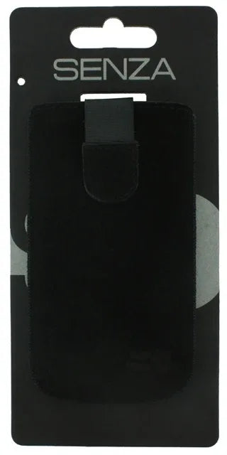 Senza Suede Slide Case Night Black Size M-Large - Essentify