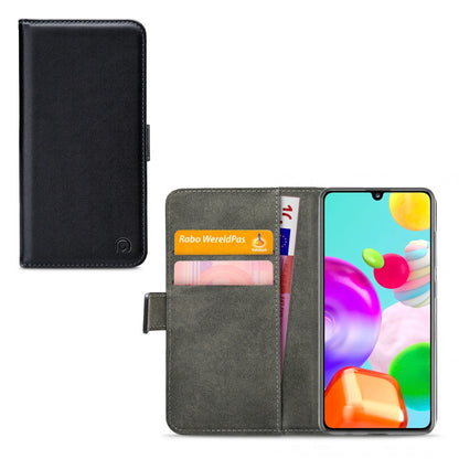 Mobilize Classic Gelly Wallet Book Case Samsung Galaxy A41 Black - Essentify