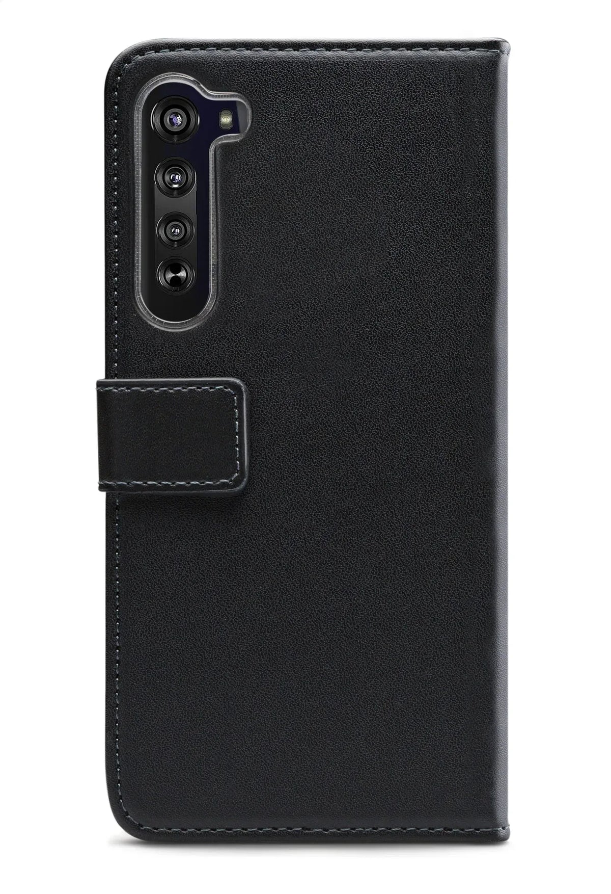 Mobilize Classic Gelly Wallet Book Case Motorola Edge Black - Essentify