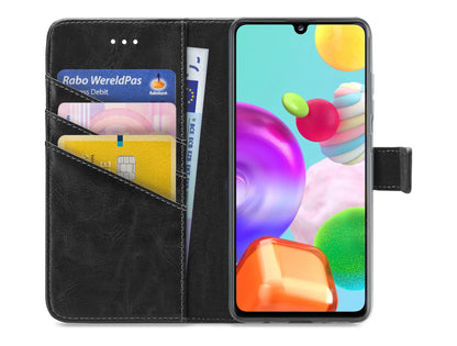 My Style Flex Wallet For Samsung Galaxy A41 Black - Essentify