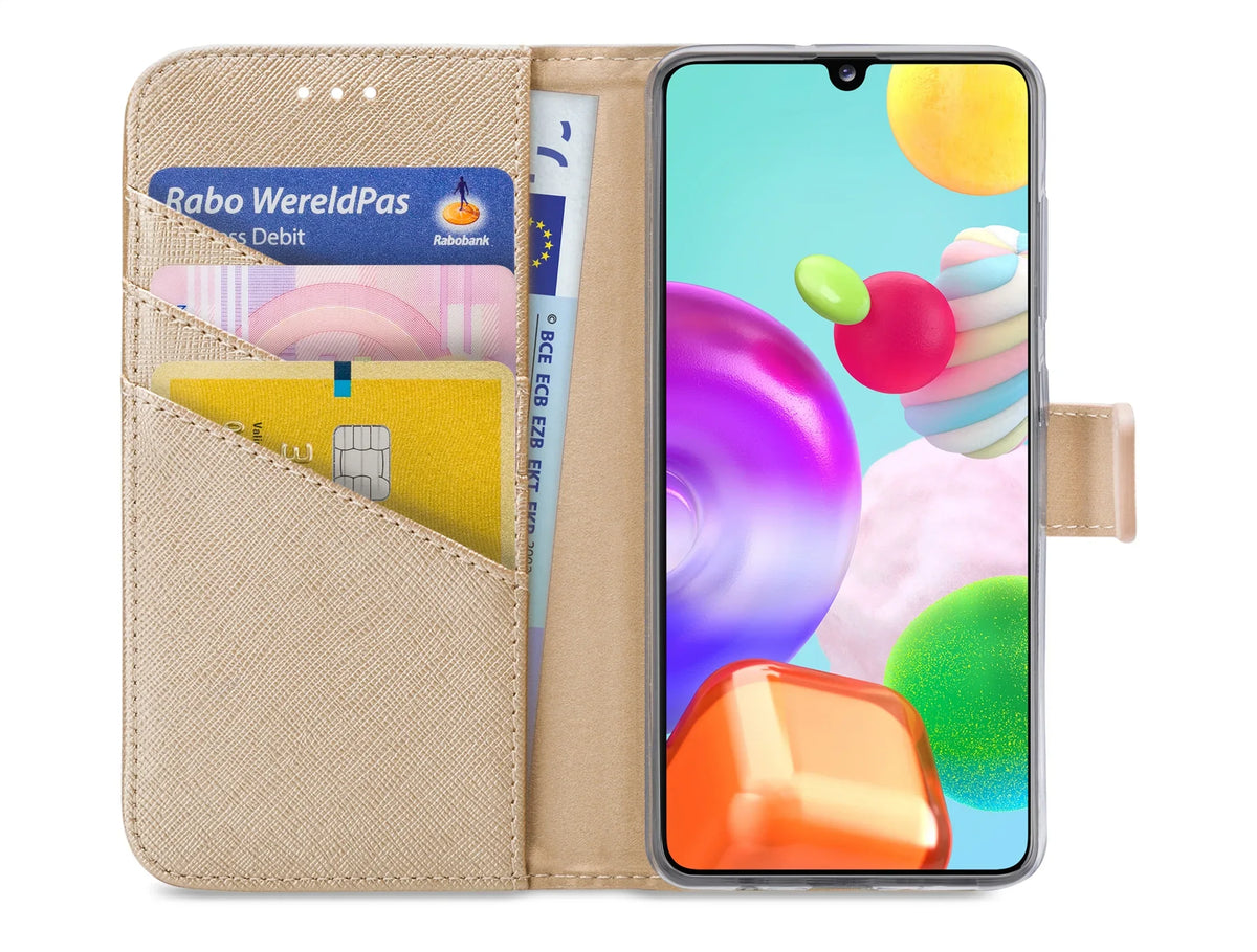 My Style Flex Wallet For Samsung Galaxy A41 Gold - Essentify