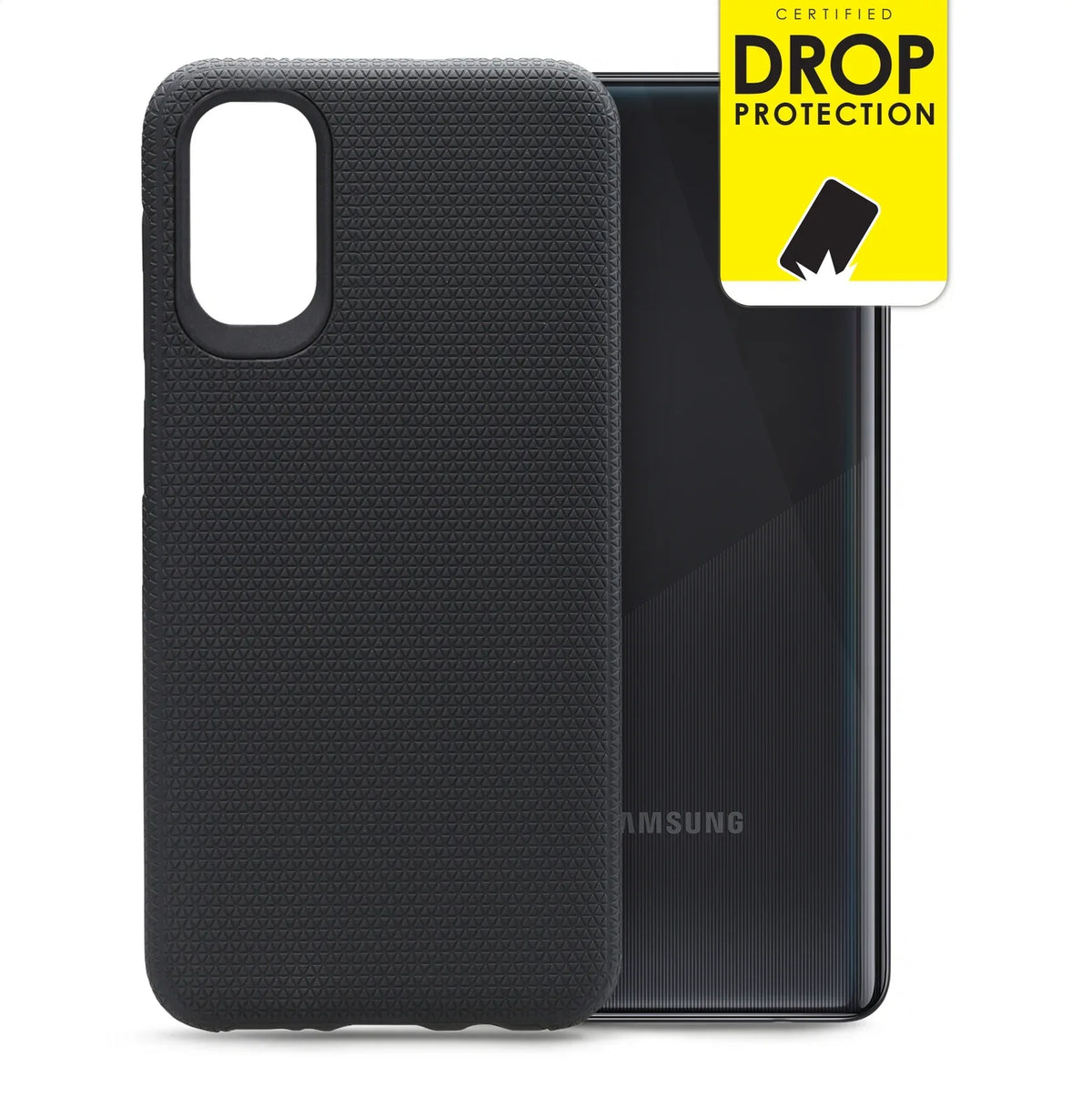 My Style Tough Case For Samsung Galaxy A41 Black - Essentify