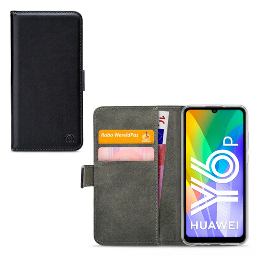 Mobilize Classic Gelly Wallet Book Case Huawei Y6P Black - Essentify
