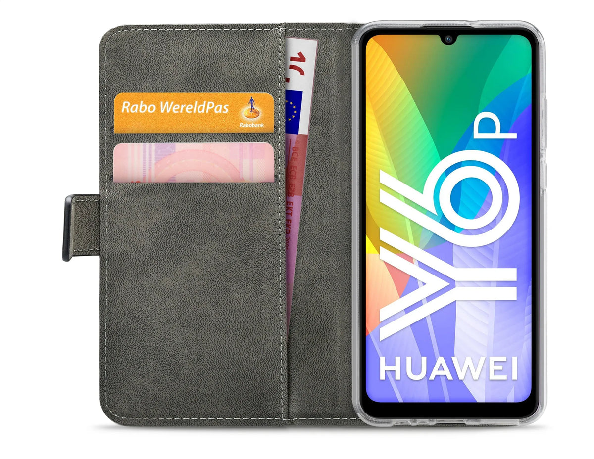 Mobilize Classic Gelly Wallet Book Case Huawei Y6P Black - Essentify