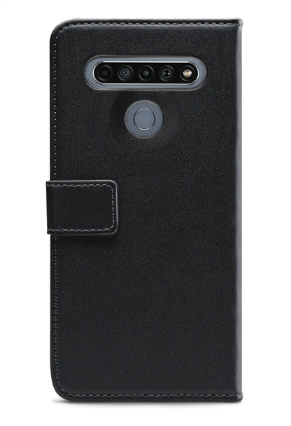 Mobilize Classic Gelly Wallet Book Case Lg K61 Black - Essentify